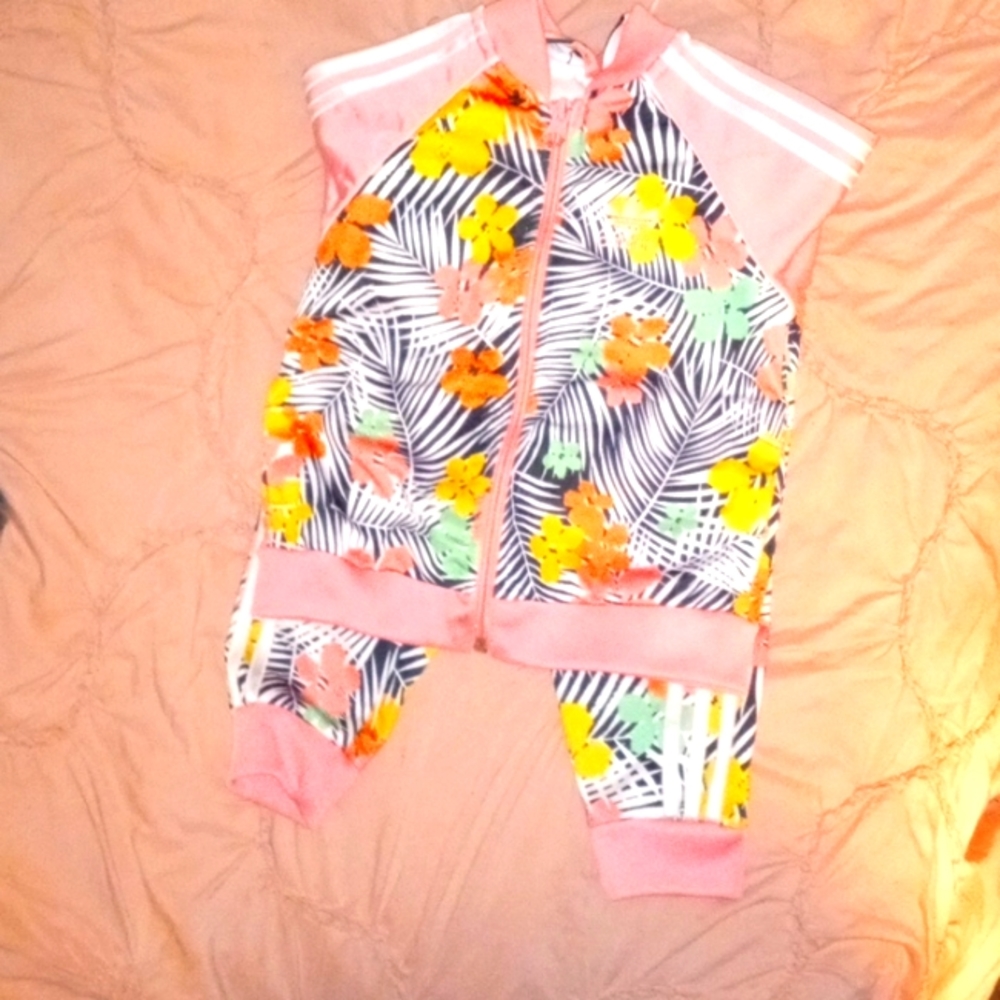 Toddler Adidas jogging suit set